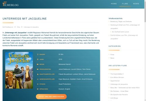 UNTERWEGS MIT JACQUELINE