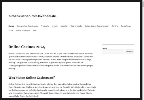 BIRNENKUCHEN MIT LAVENDEL