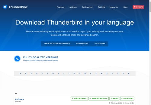 Mozilla Thunderbird
