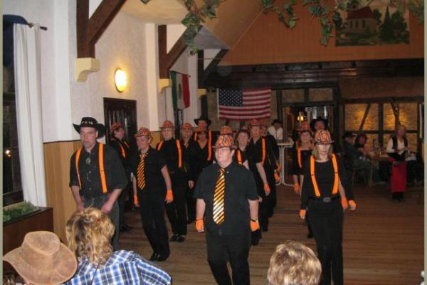 17.03.2012 Linedanceparty der Cracy Ponys in Salomonsborn im Gasthaus Hohe Warte