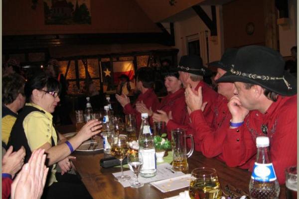 17.03.2012 Linedanceparty der Cracy Ponys in Salomonsborn im Gasthaus Hohe Warte