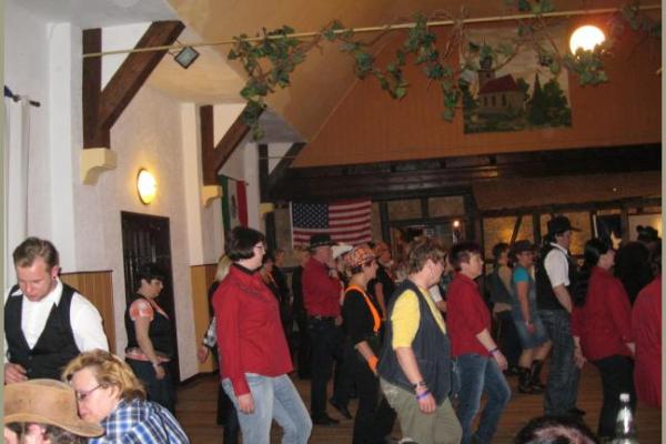 17.03.2012 Linedanceparty der Cracy Ponys in Salomonsborn im Gasthaus Hohe Warte