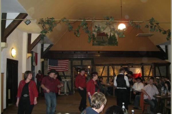 17.03.2012 Linedanceparty der Cracy Ponys in Salomonsborn im Gasthaus Hohe Warte