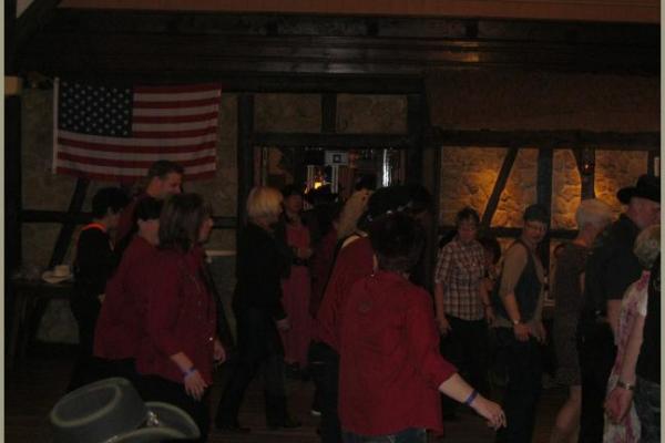 17.03.2012 Linedanceparty der Cracy Ponys in Salomonsborn im Gasthaus Hohe Warte