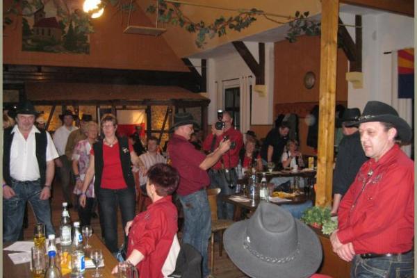 17.03.2012 Linedanceparty der Cracy Ponys in Salomonsborn im Gasthaus Hohe Warte