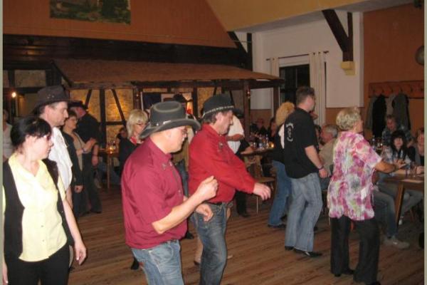 17.03.2012 Linedanceparty der Cracy Ponys in Salomonsborn im Gasthaus Hohe Warte