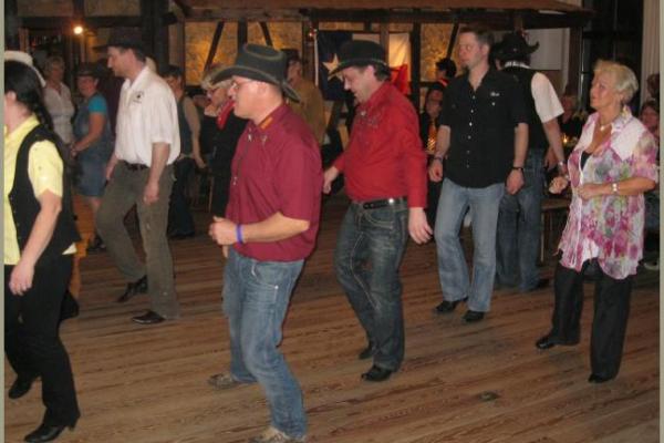 17.03.2012 Linedanceparty der Cracy Ponys in Salomonsborn im Gasthaus Hohe Warte