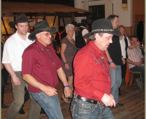 17.03.2012 Linedanceparty der Cracy Ponys in Salomonsborn im Gasthaus Hohe Warte