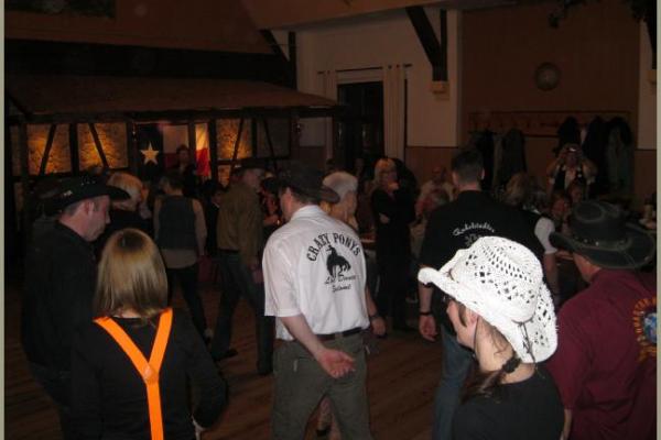 17.03.2012 Linedanceparty der Cracy Ponys in Salomonsborn im Gasthaus Hohe Warte
