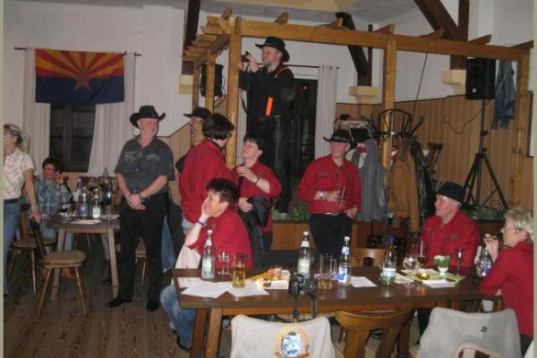 17.03.2012 Linedanceparty der Cracy Ponys in Salomonsborn im Gasthaus Hohe Warte