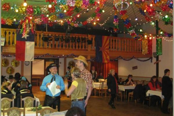 Linedance-Party der Dancing Badgers anlasslich des 6. Jahrestages mit DJ K.-D.