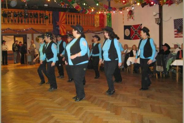 Linedance-Party der Dancing Badgers anlasslich des 6. Jahrestages mit DJ K.-D.