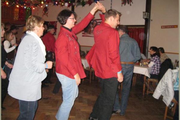 Linedance-Party der Dancing Badgers anlasslich des 6. Jahrestages mit DJ K.-D.