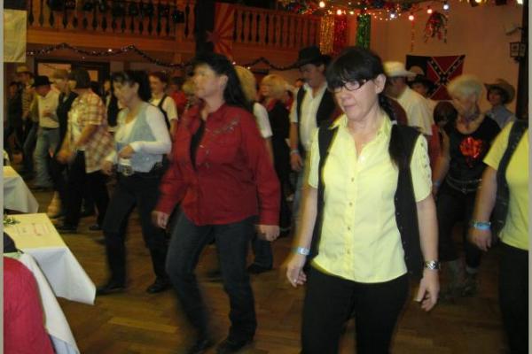 Linedance-Party der Dancing Badgers anlasslich des 6. Jahrestages mit DJ K.-D.