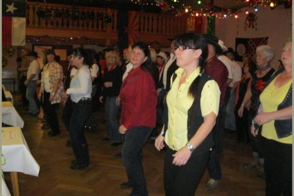 Linedance-Party der Dancing Badgers anlasslich des 6. Jahrestages mit DJ K.-D.