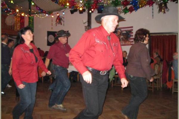 Linedance-Party der Dancing Badgers anlasslich des 6. Jahrestages mit DJ K.-D.
