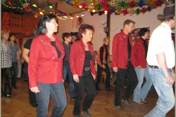 Linedance-Party der Dancing Badgers anlasslich des 6. Jahrestages mit DJ K.-D.