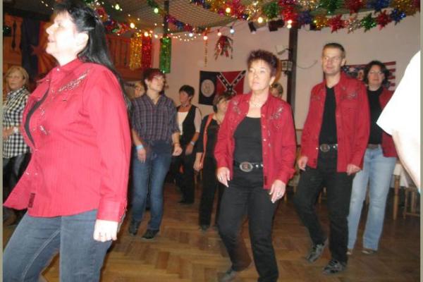 Linedance-Party der Dancing Badgers anlasslich des 6. Jahrestages mit DJ K.-D.