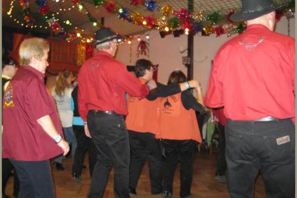 Linedance-Party der Dancing Badgers anlasslich des 6. Jahrestages mit DJ K.-D.