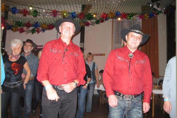 Linedance-Party der Dancing Badgers anlasslich des 6. Jahrestages mit DJ K.-D.