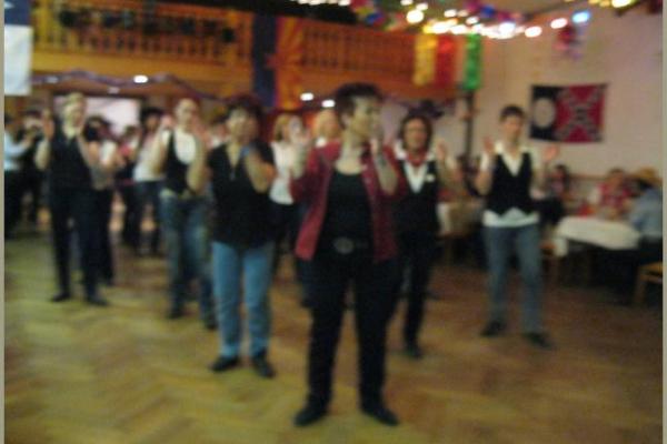 Linedance-Party der Dancing Badgers anlasslich des 6. Jahrestages mit DJ K.-D.