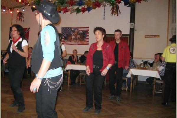 Linedance-Party der Dancing Badgers anlasslich des 6. Jahrestages mit DJ K.-D.