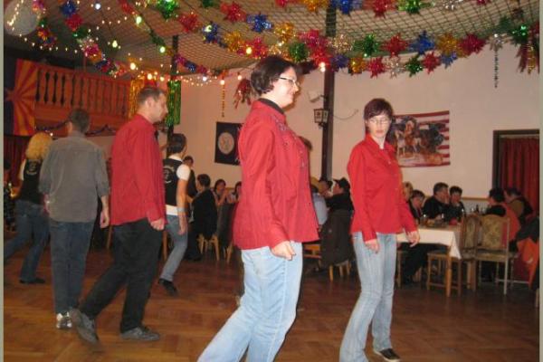 Linedance-Party der Dancing Badgers anlasslich des 6. Jahrestages mit DJ K.-D.