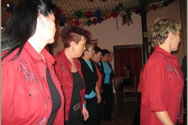 Linedance-Party der Dancing Badgers anlasslich des 6. Jahrestages mit DJ K.-D.